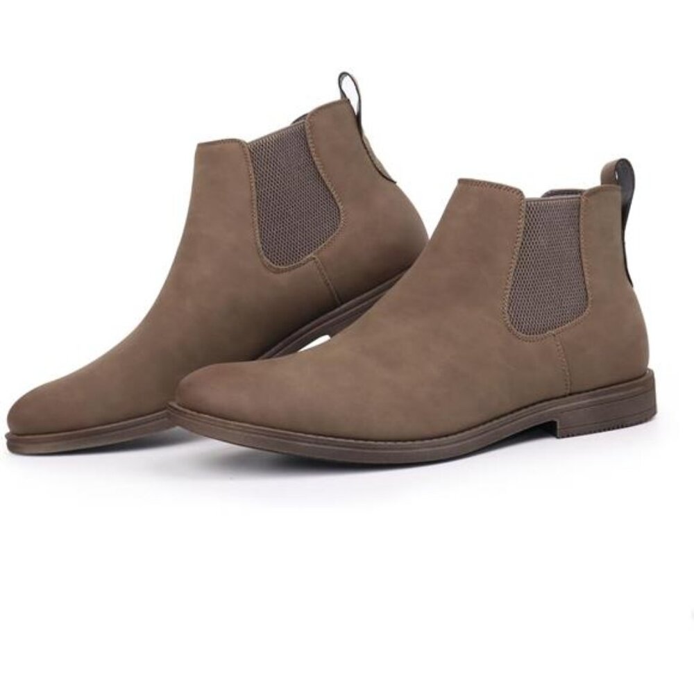 Men's Plus Size Chelsea Boots Classic Casual Dress Ankle Boots